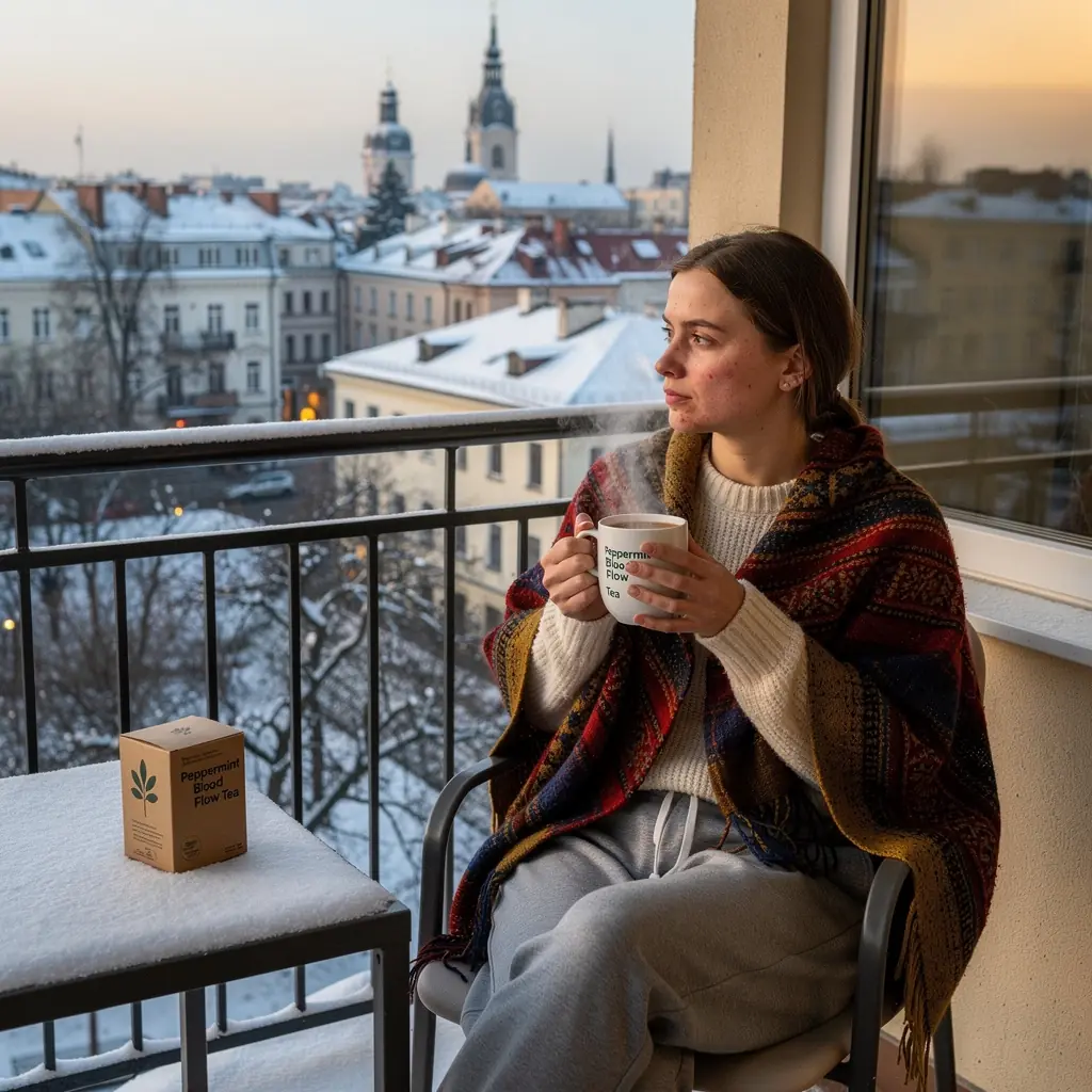 Žalios pipirmėčių lapų šakos, naudojamos arbatai.